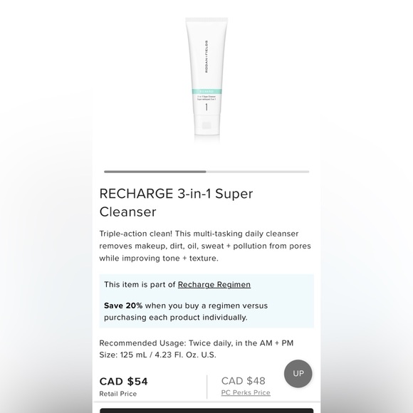 Rodan and fields Recharge step 1 + 2 - Picture 4 of 7